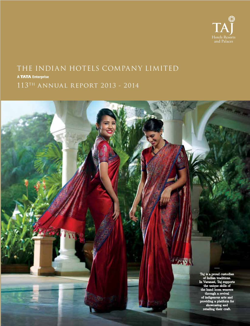 THE INDIAN HOTELS COMPANY LIMITED 113Th Annual Report 2013