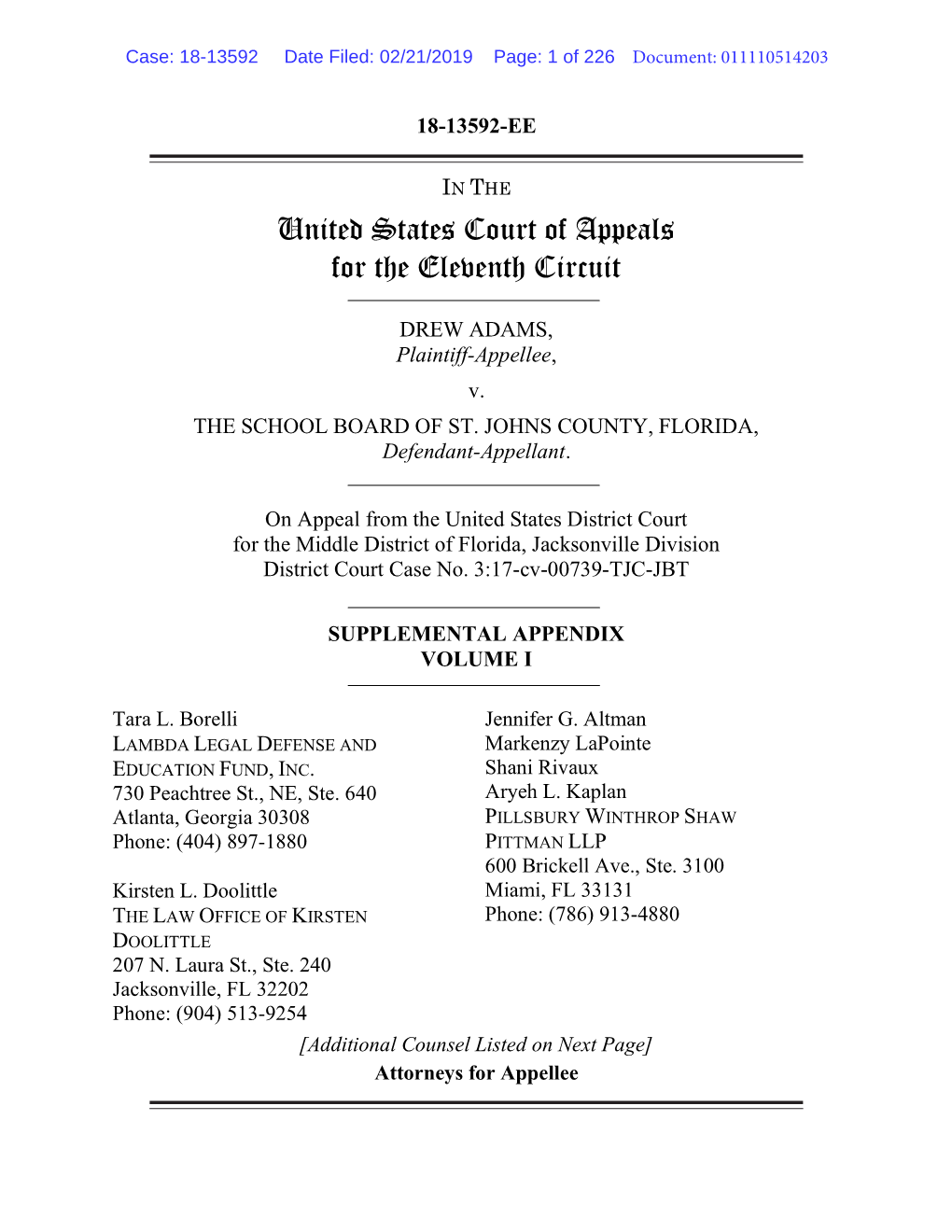 United States Court of Appeals for the Eleventh Circuit