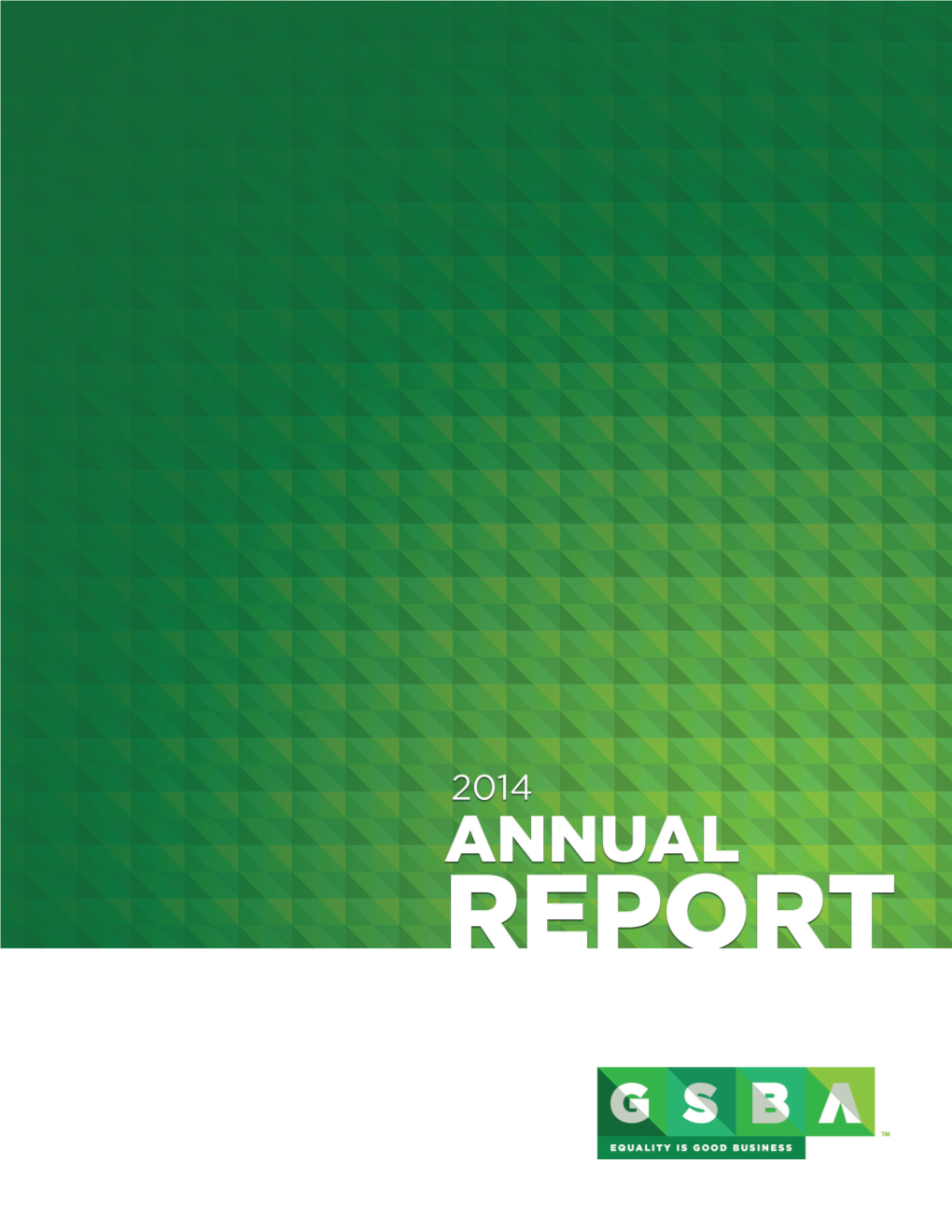 2014 GSBA Annual Report