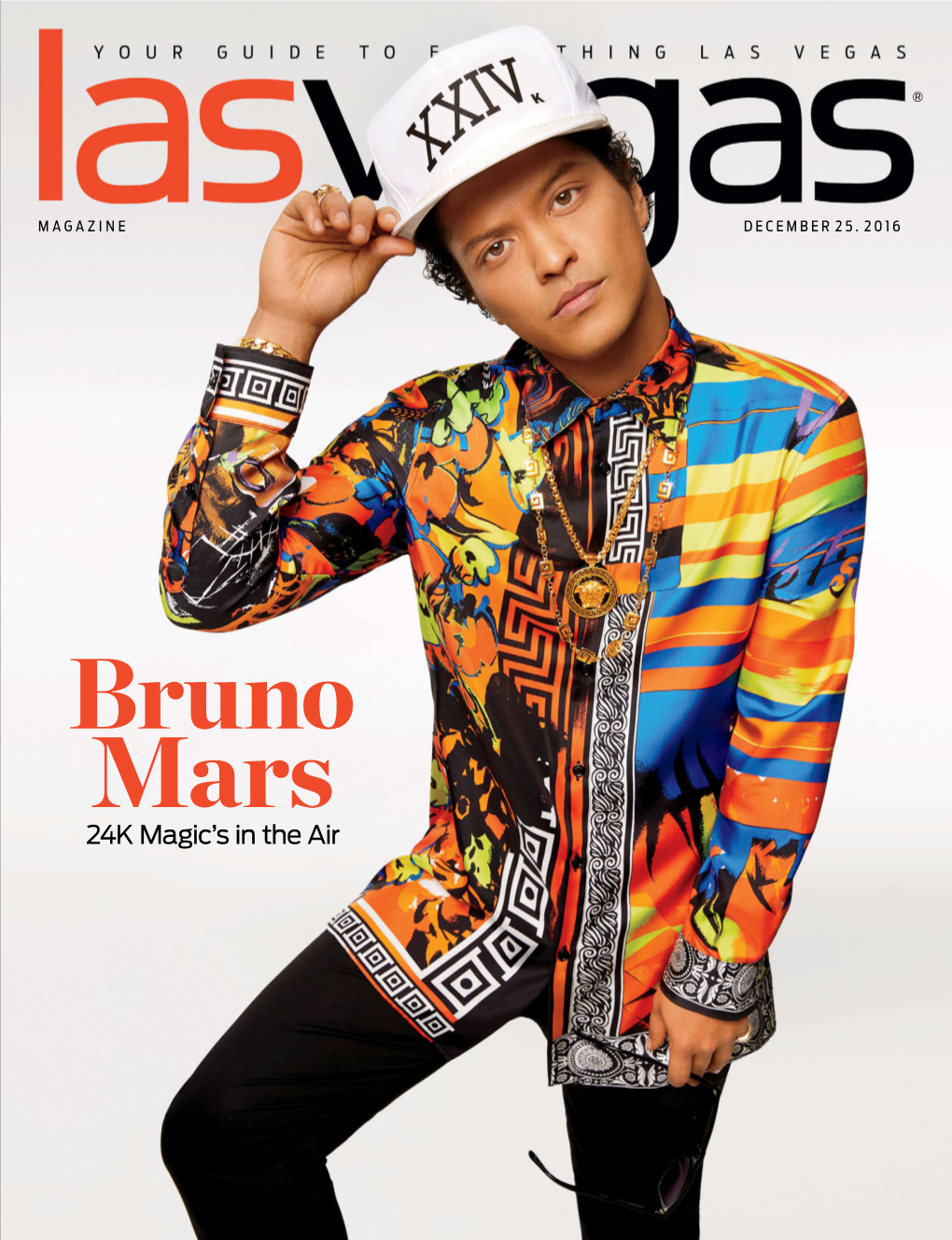 Bruno Mars VOL.11 NO.52 24K Magic’S in the Air by Nina King Photography by Anthony Mair