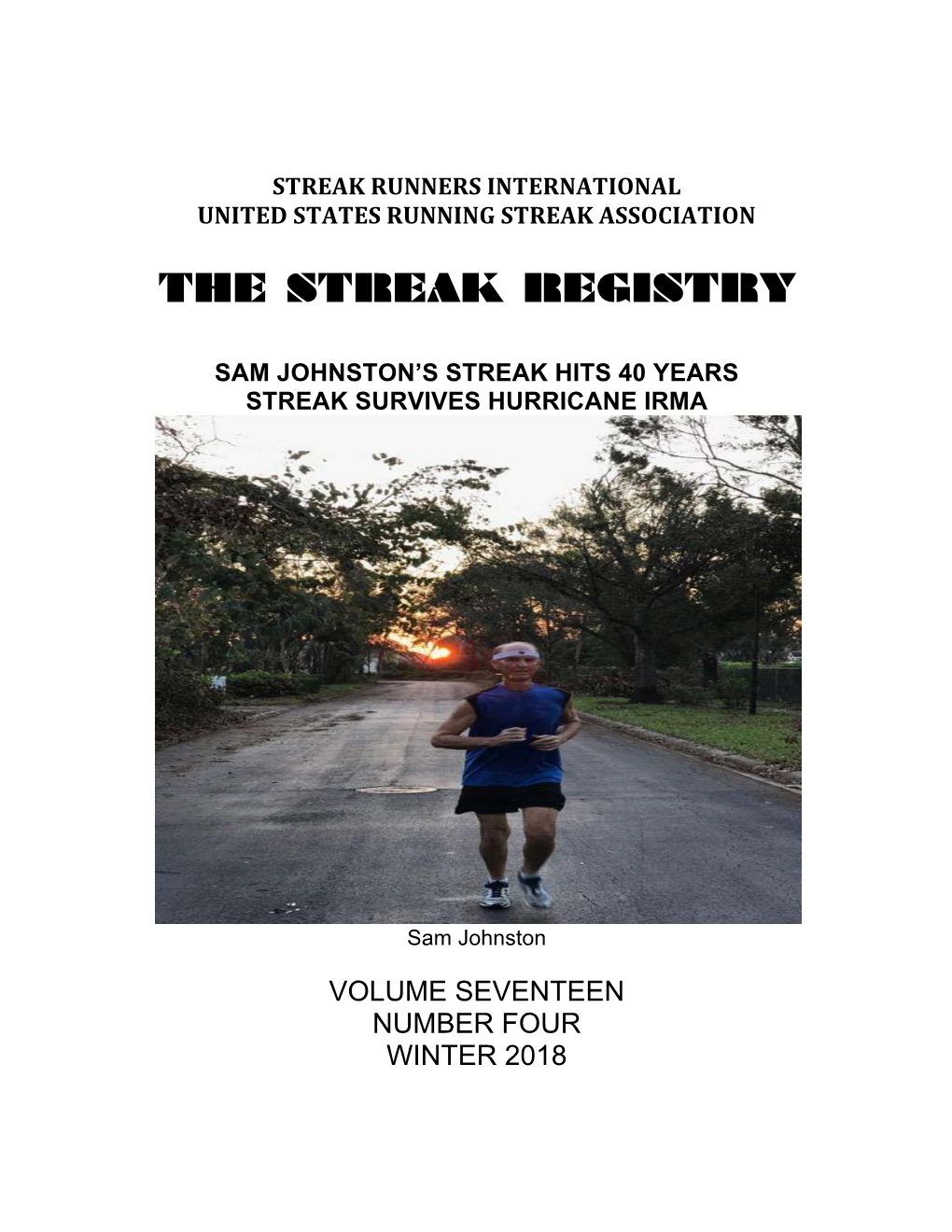 The Streak Registry