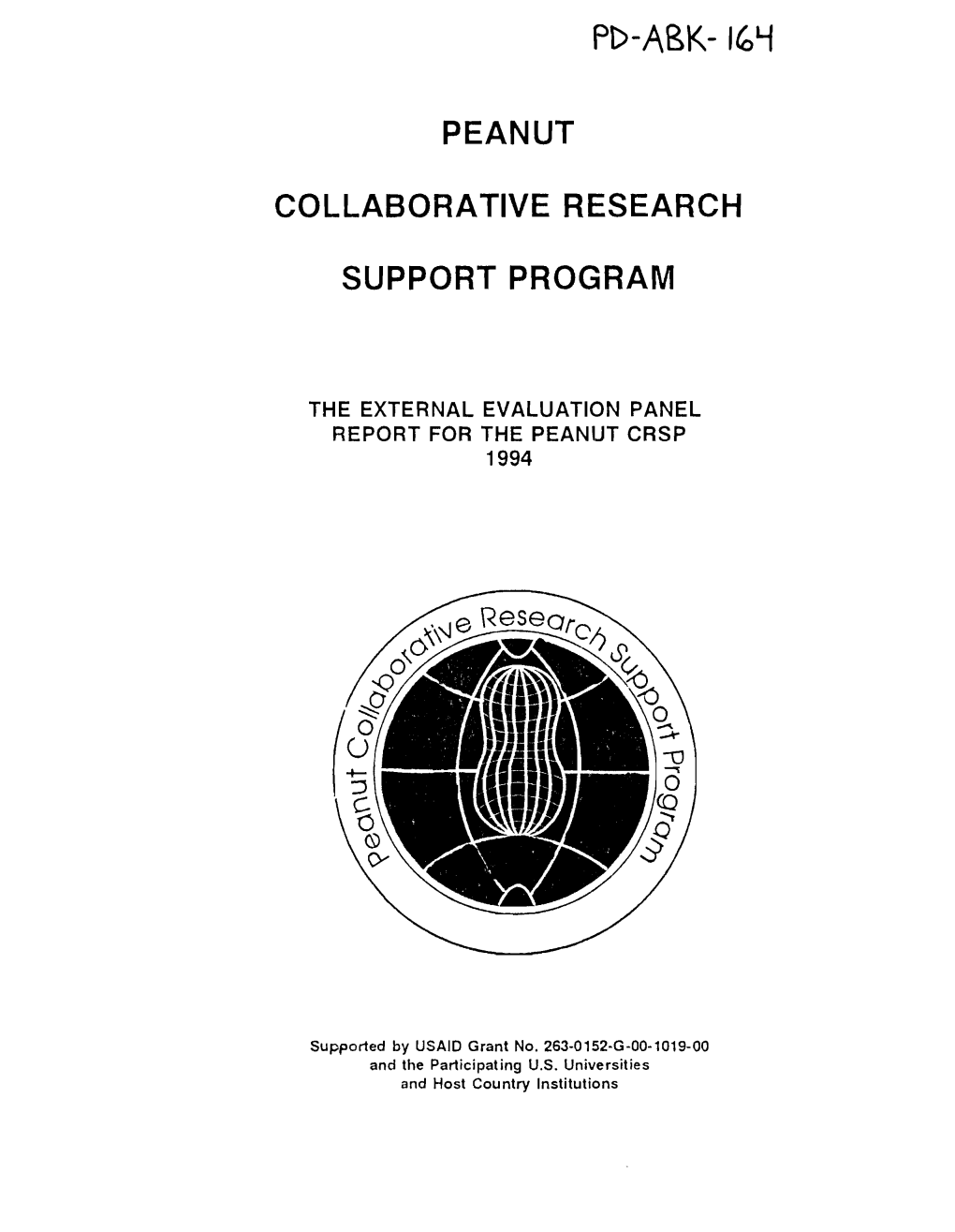 Peanut Collaborative Research Support Program (CRSP)