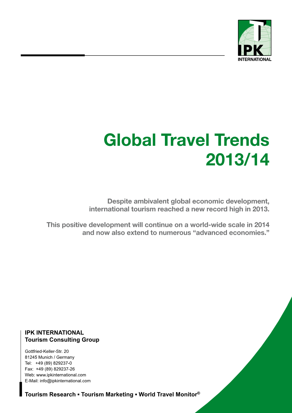Global Travel Trends 2013/14