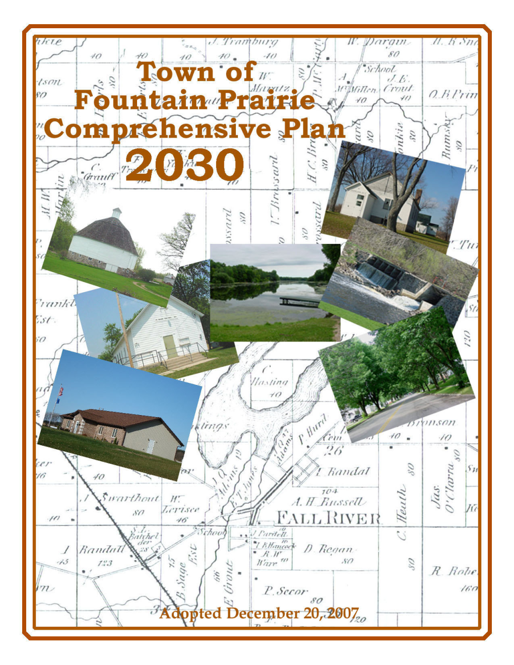 Adopted Town of Fountain Prairie Comprehensive