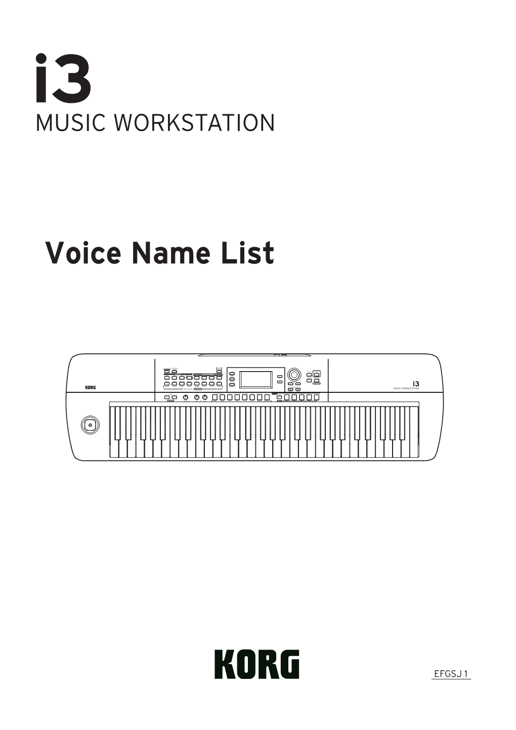 I3 Voice Name List