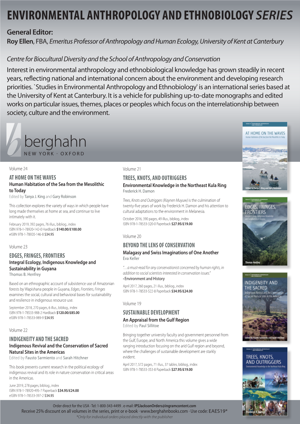 Berghahn 2019 Environmental Anthropology and Ethnobiology