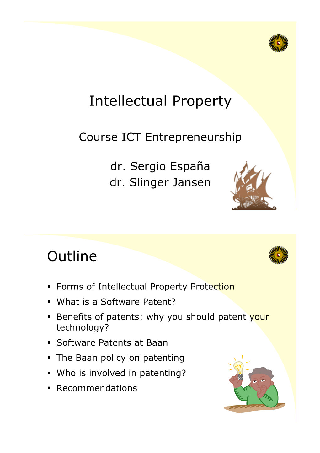 Intellectual Property Outline