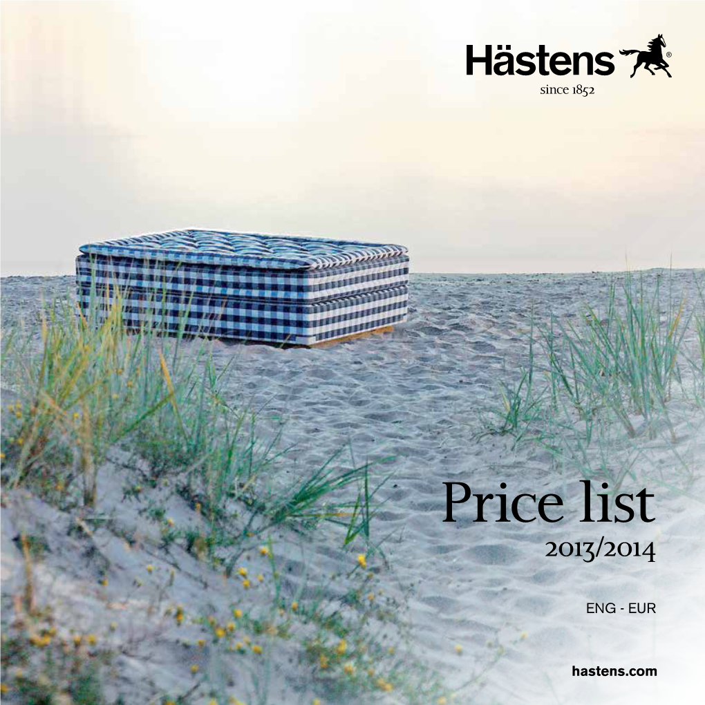 Price List 2013/2014