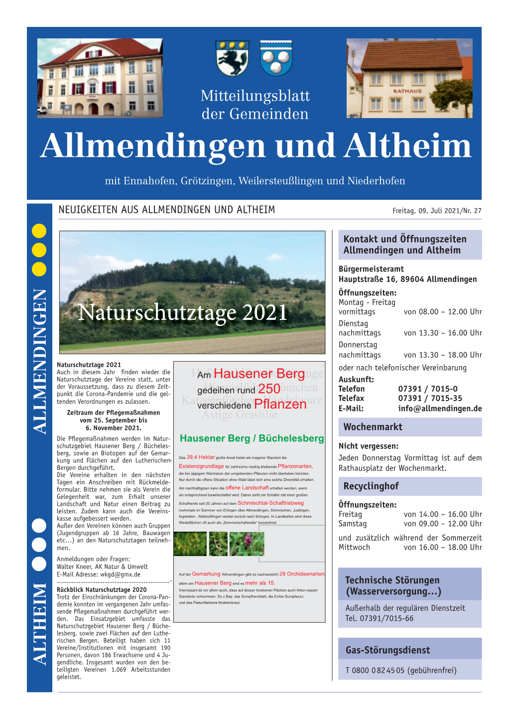 Allmendingen Und Altheim