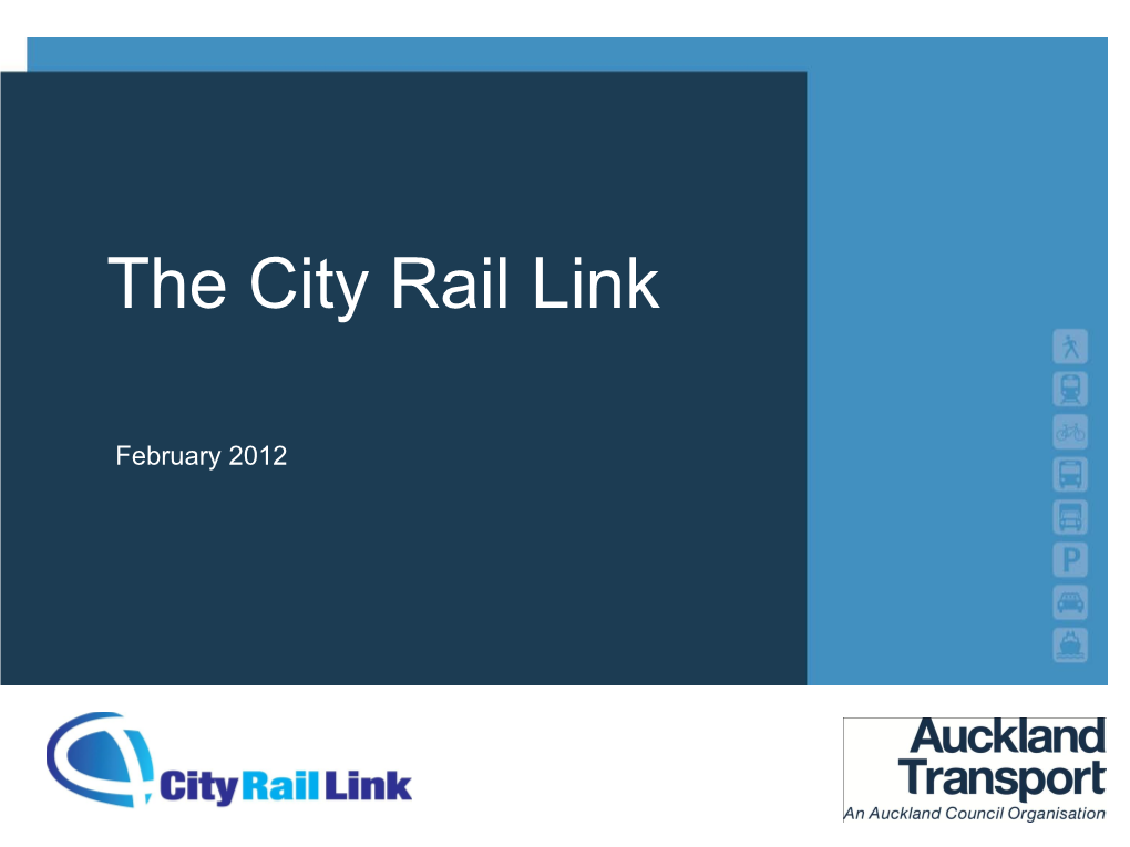 The City Rail Link