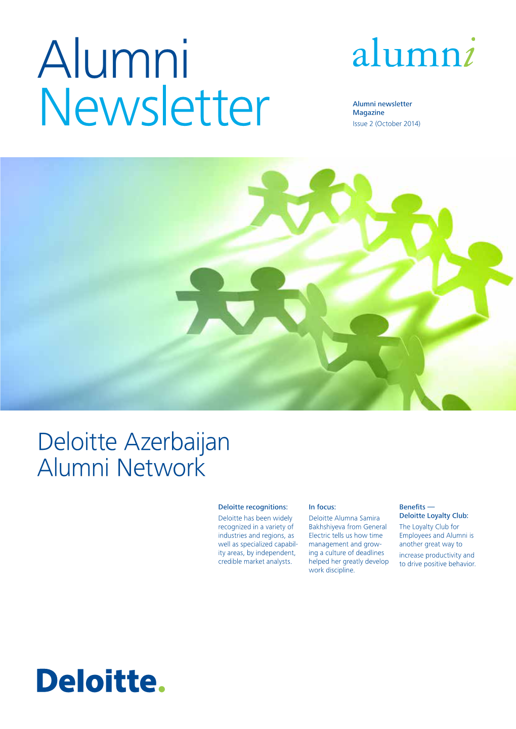 Deloitte Azerbaijan Alumni Newsletter