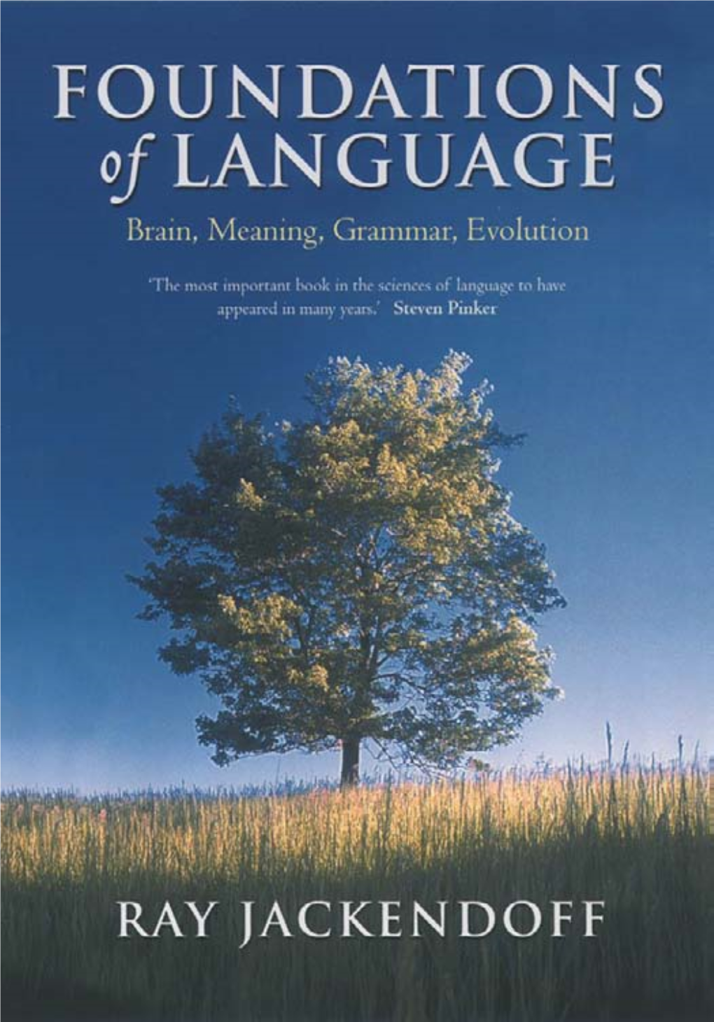 Foundations of Language: Brain, Meaning, Grammar, Evolution