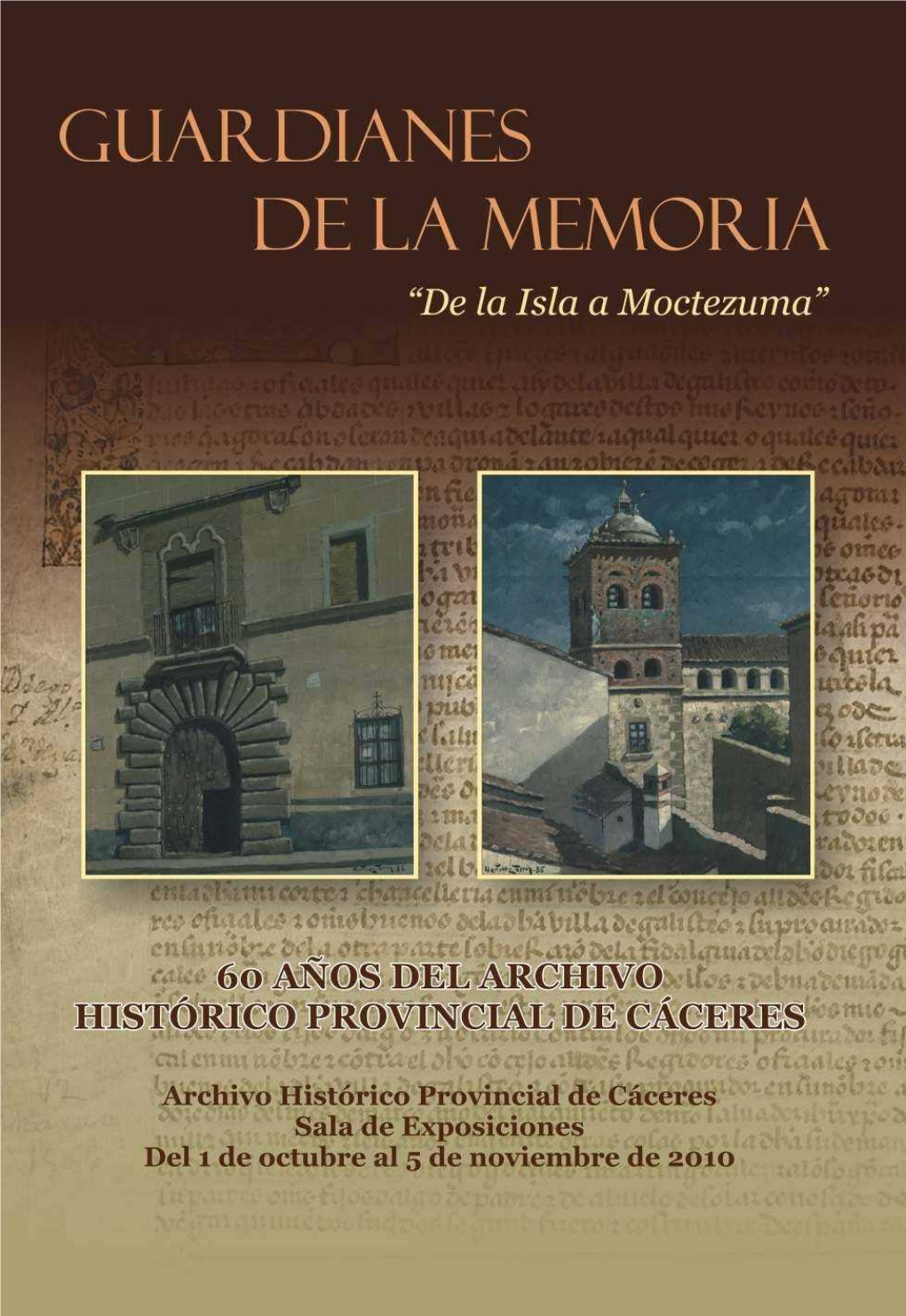 60 Años De Historia Del Archivo Histórico Provincial De Cáceres