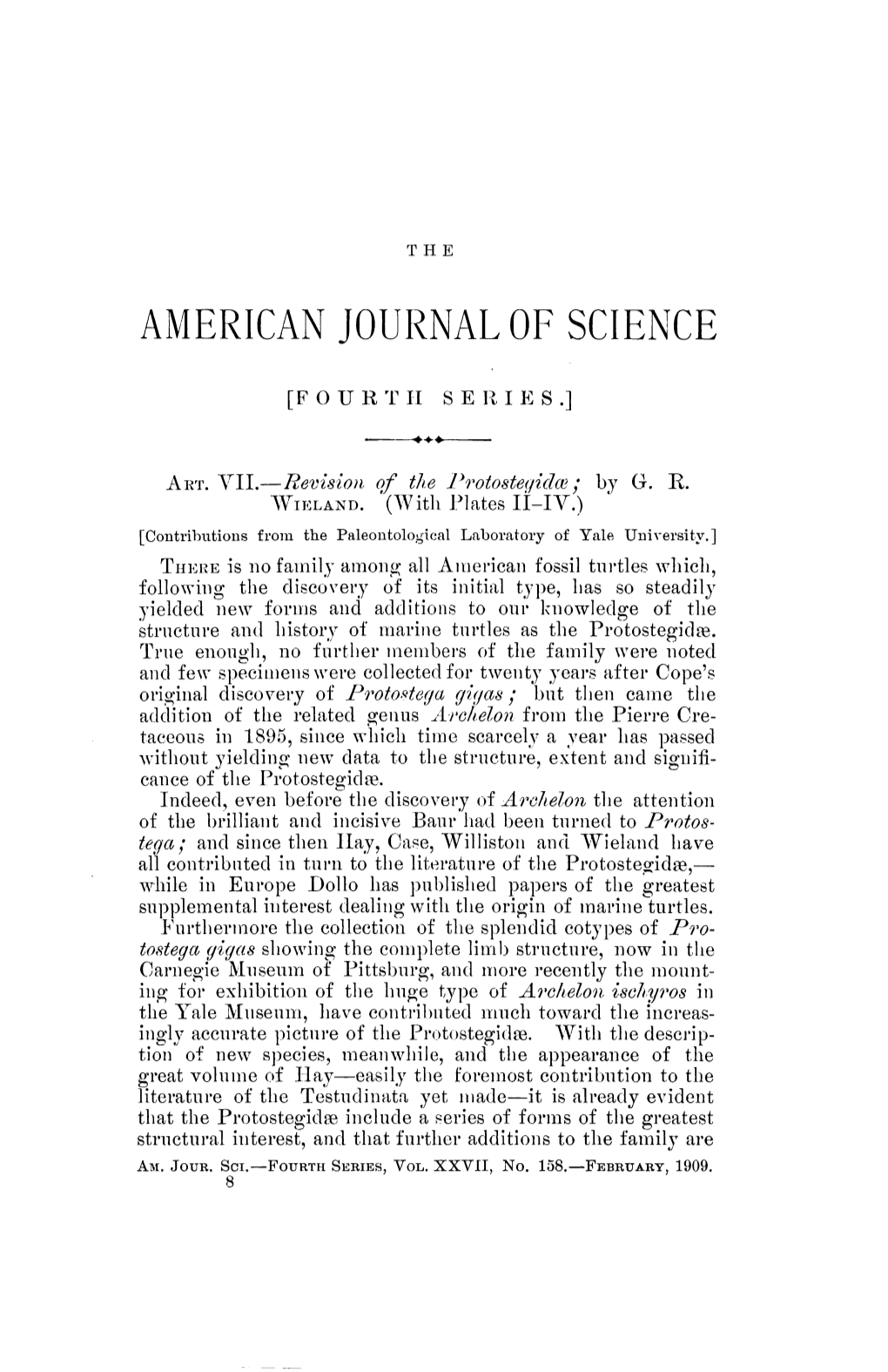 American Journal of Science