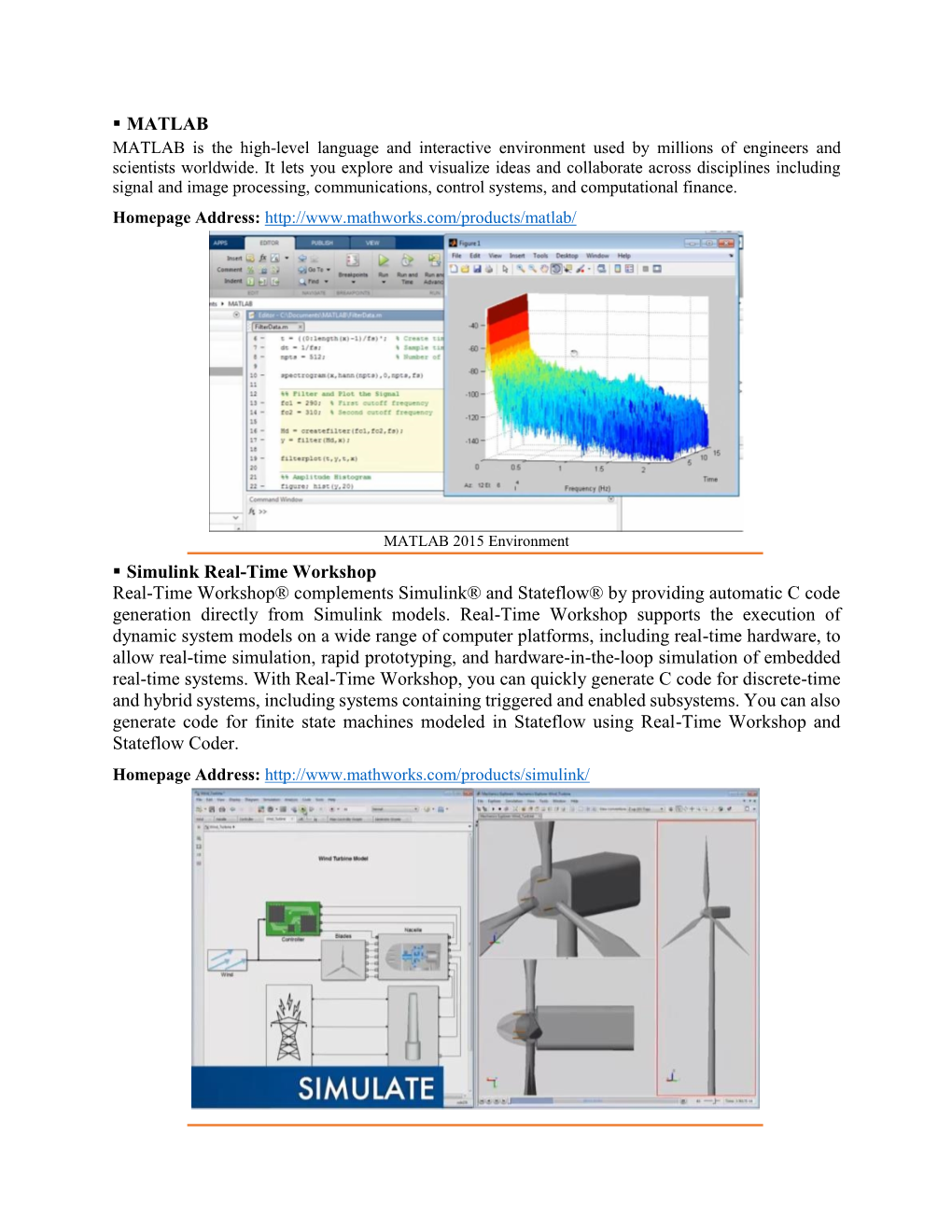 MATLAB Simulink Real-Time Workshop Real-Time Workshop