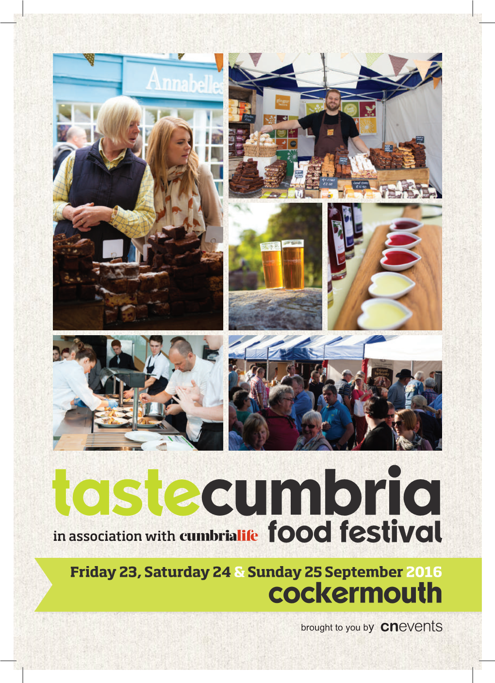 Tastecumbria in Association with Food Festival