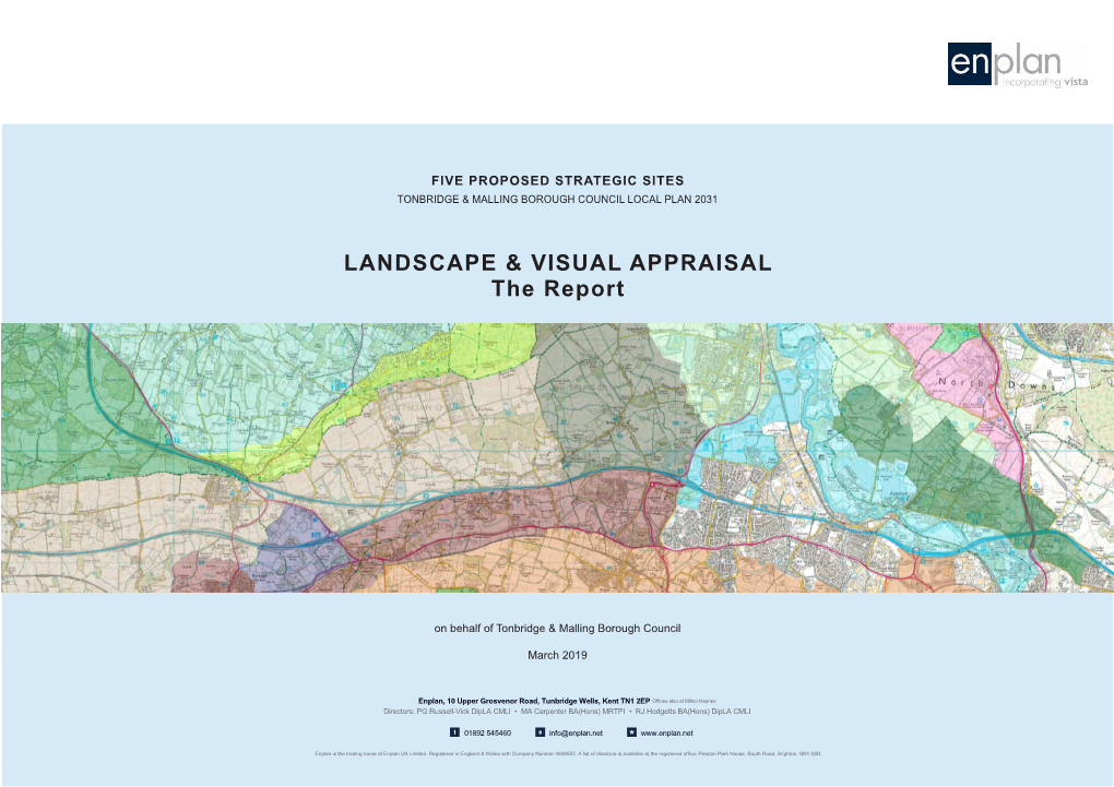March 2019 Landscape and Visual Impact Appraisal Report