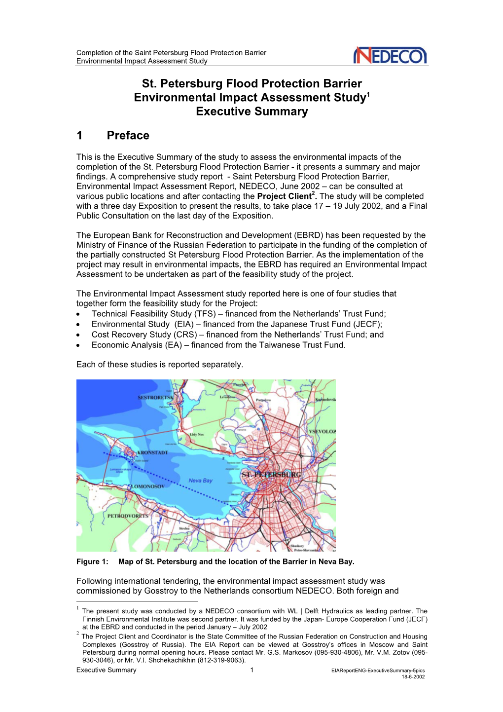 St. Petersburg Flood Protection Barrier [EBRD