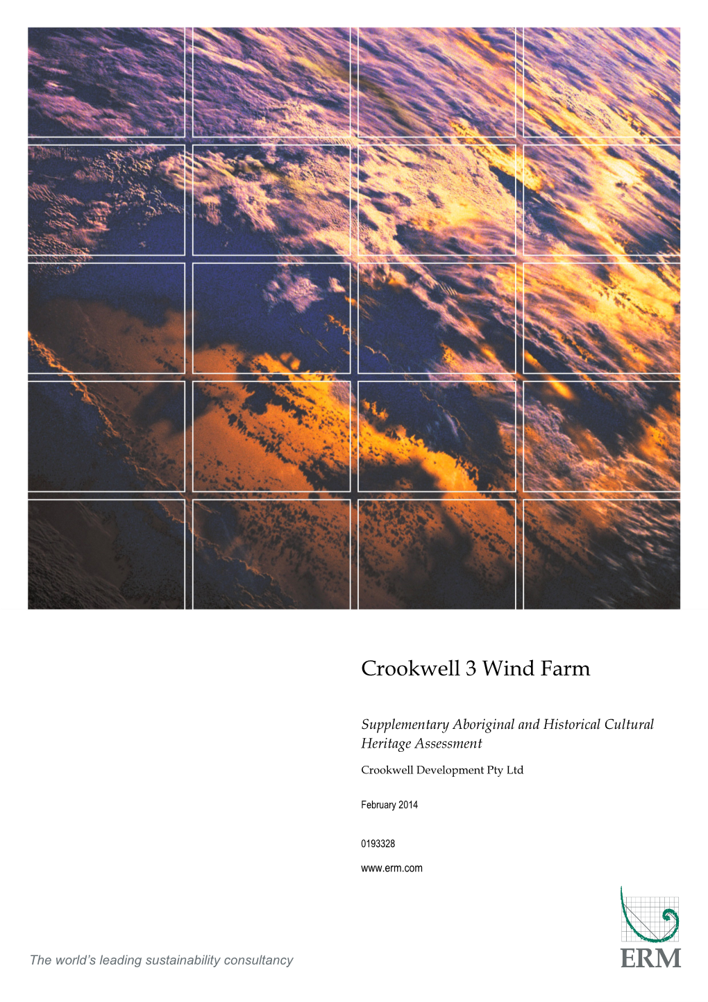 Crookwell Wind Farms (1 and 2 ), the Gunning Wind Farm and the Gullen Range Wind Farm (Biosis 2004; Biosis 2005 and Dibden 2007)