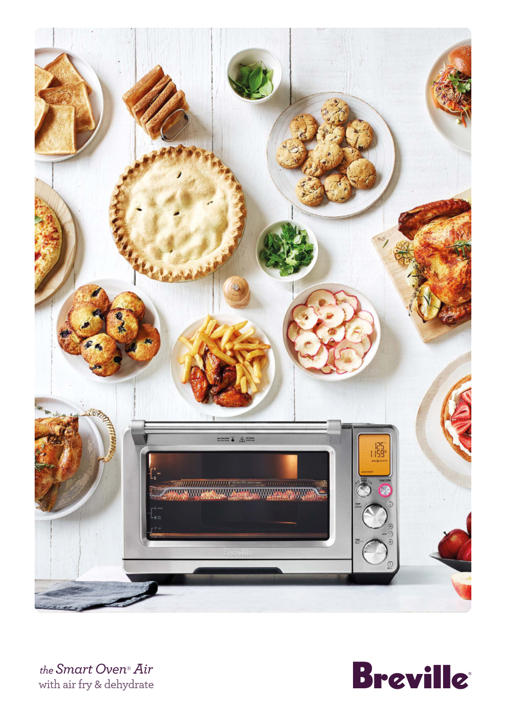 The Smart Oven® Air with Air Fry & Dehydrate Recipe Index