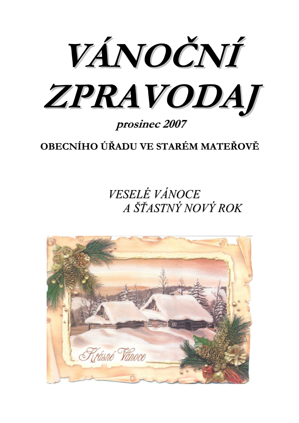 Vánoční Zpravodaj