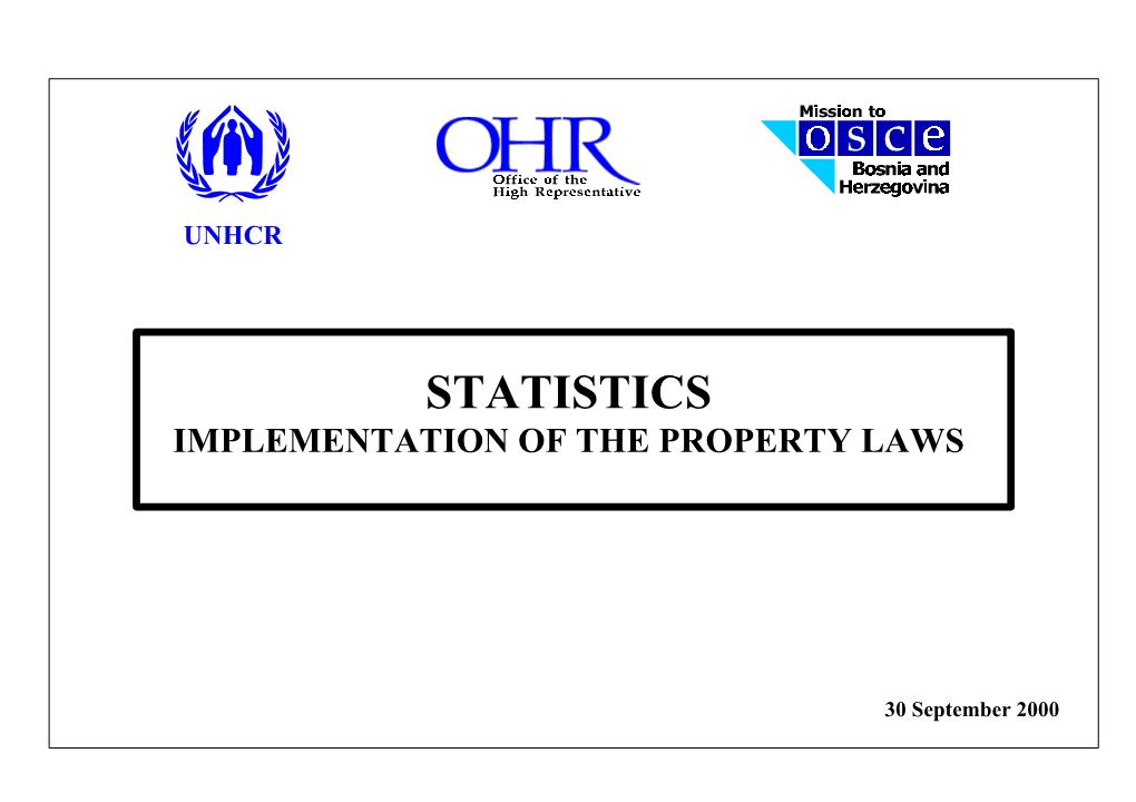 PLIP Statistics, September 2000