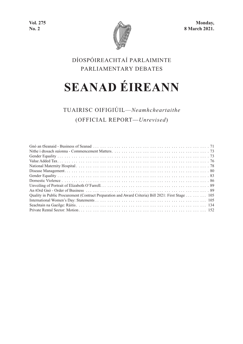 Seanad Éireann