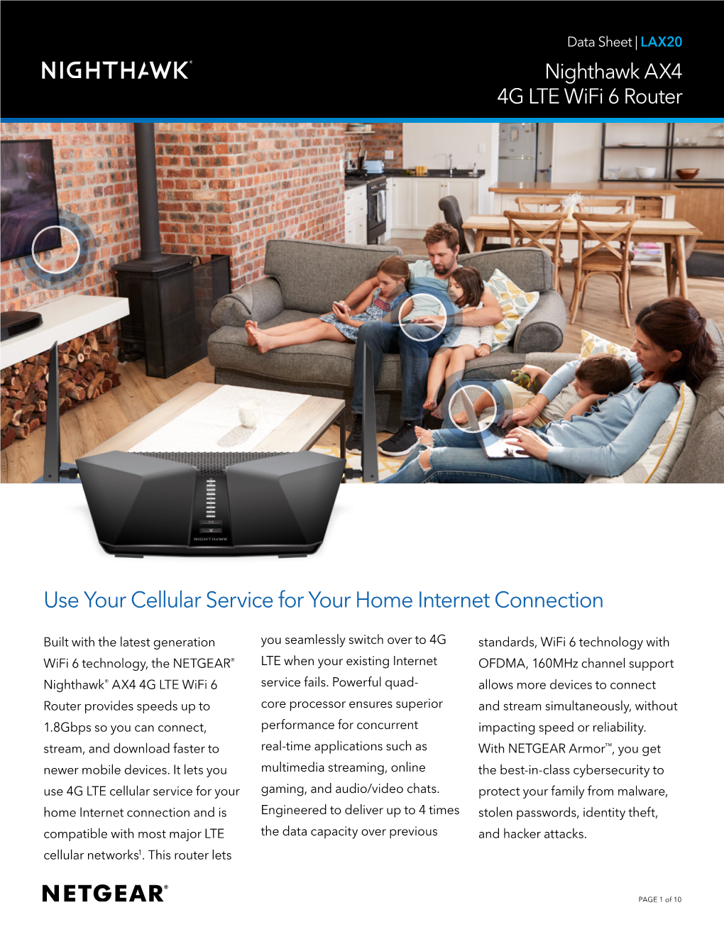 Use Your Cellular Service for Your Home Internet Connection