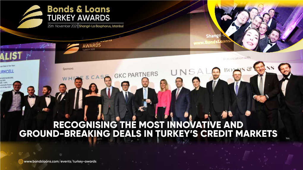 Recognising the Most Innovative and Ground-Breaking Deals in Turkey's