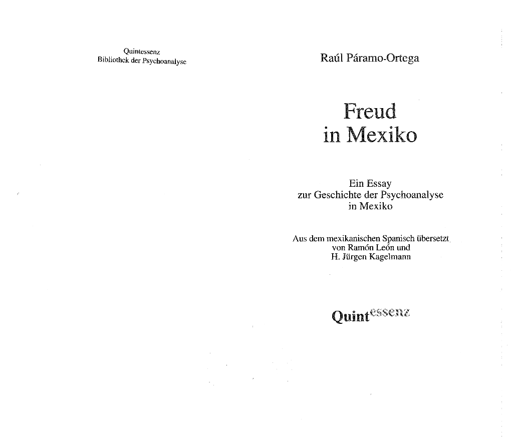 Freud in Mexiko