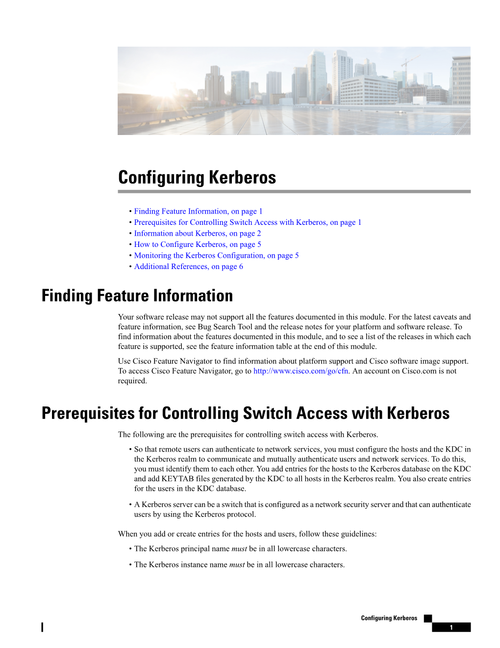 Configuring Kerberos