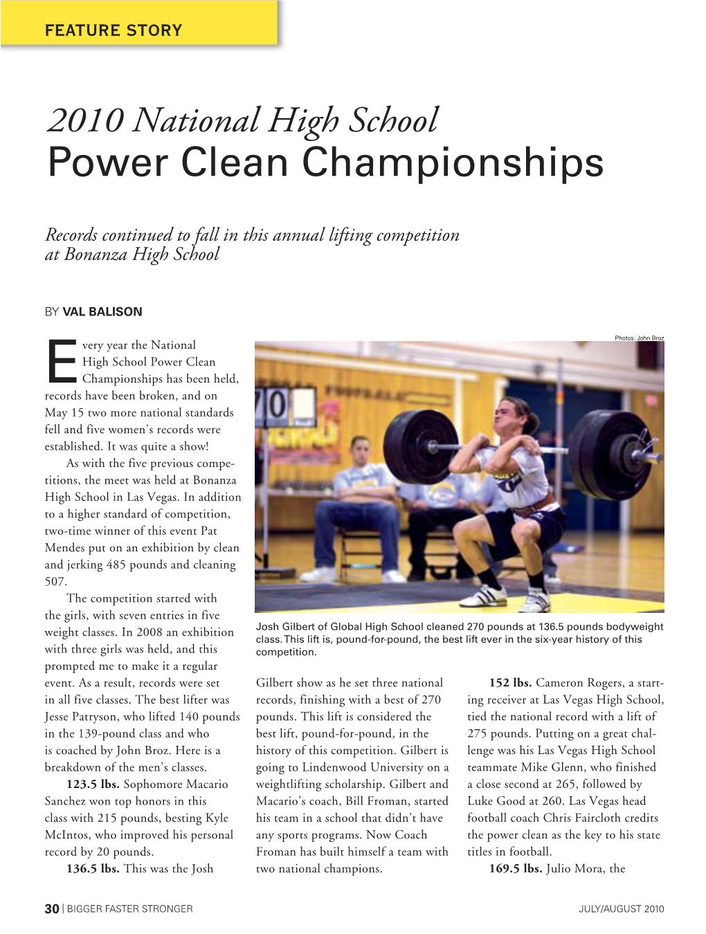 Power Clean Championships