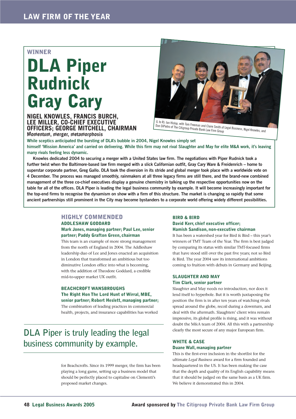 DLA Piper Rudnick Gray Cary