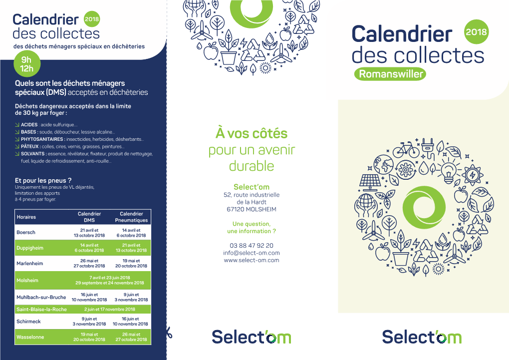 Calendrier Des Collectes