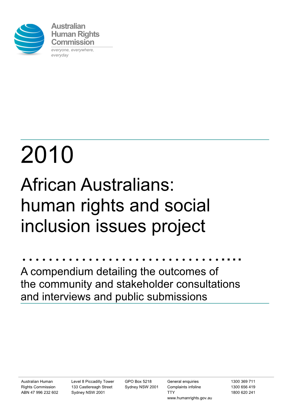 Australian Human Rights Commission