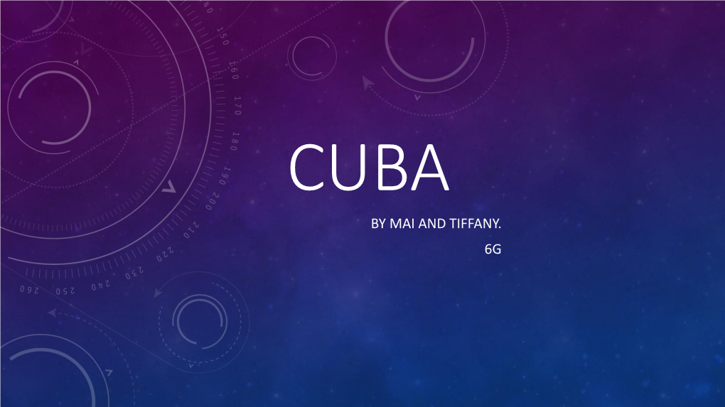 Cuba by Mai and Tiffany 6G.Pdf