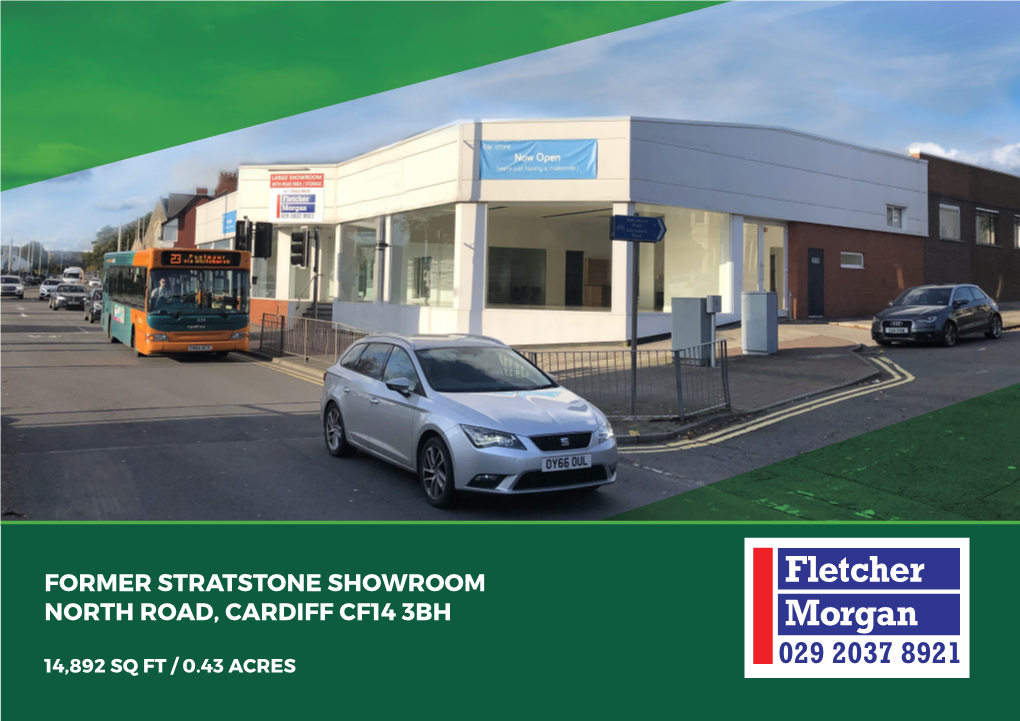 Former Stratstone Showroom North Road, Cardiff Cf14 3Bh