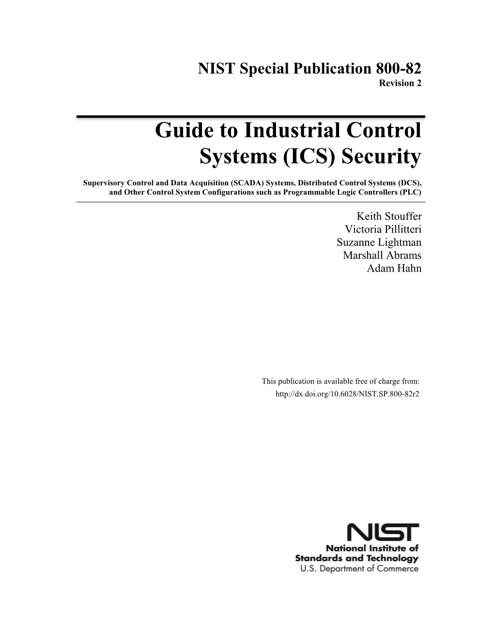 Guide to Industrial Control Systems (ICS) Security