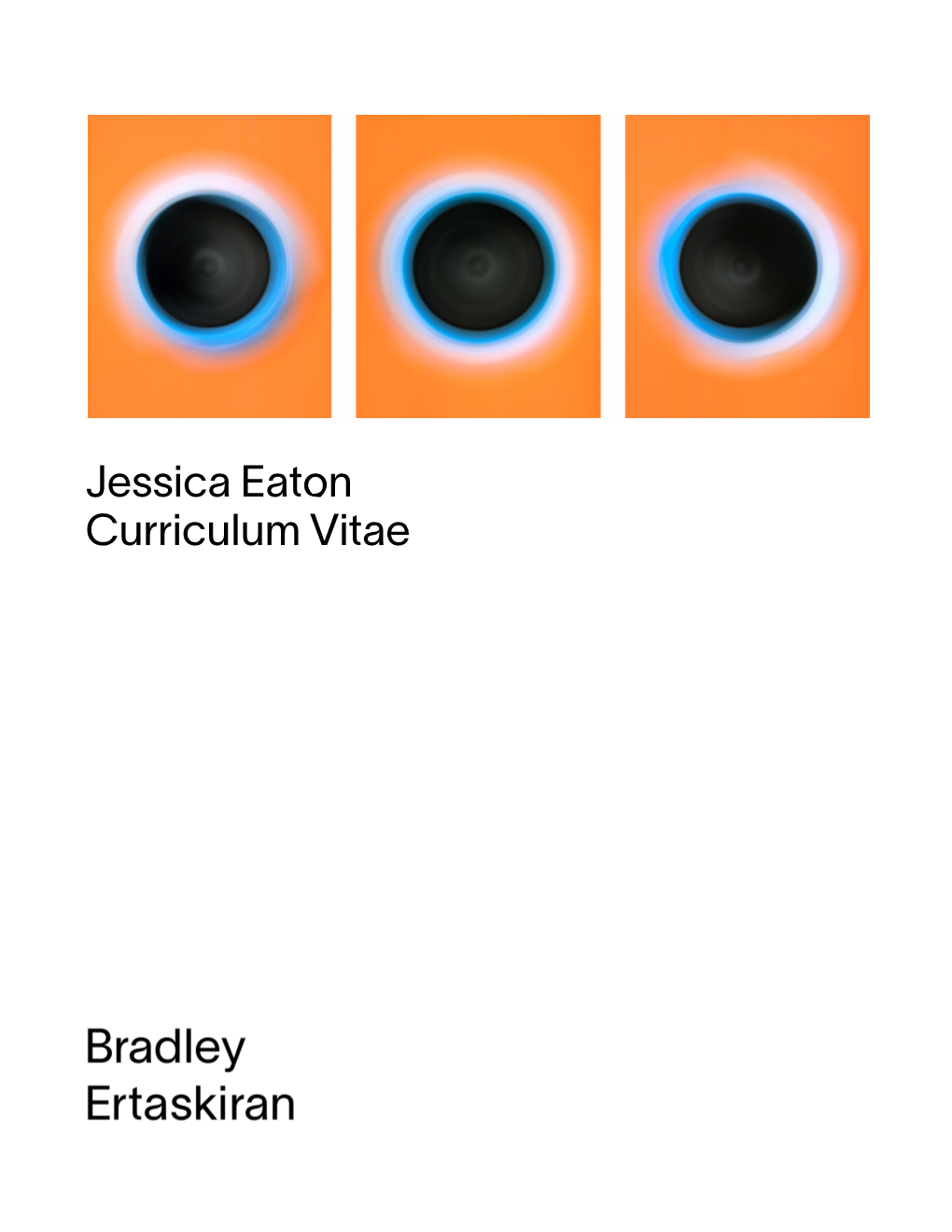 Jessica Eaton Curriculum Vitae