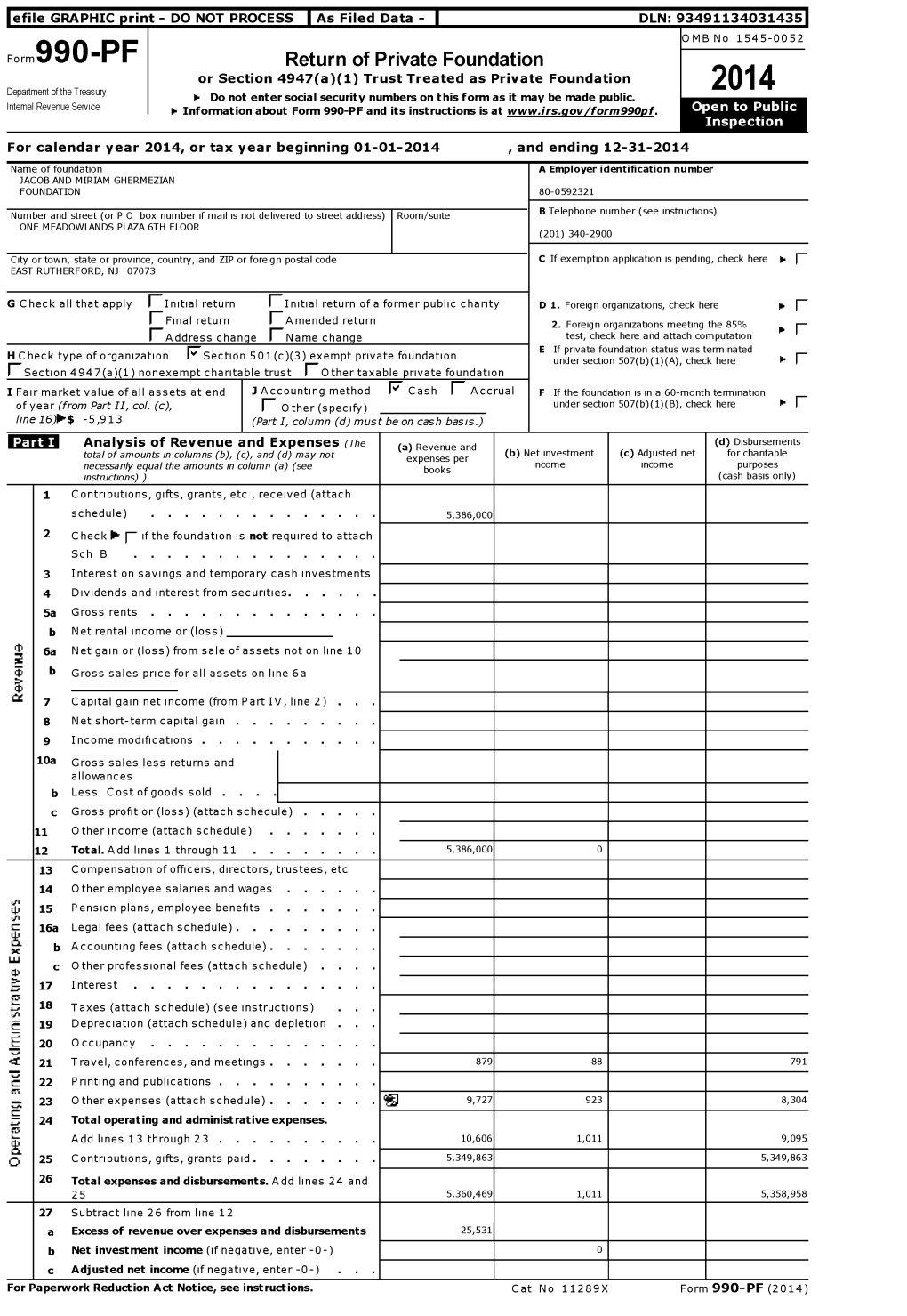 2014 0- Do Not Enter Social Security Numbers on This Form As It May Be Made Public