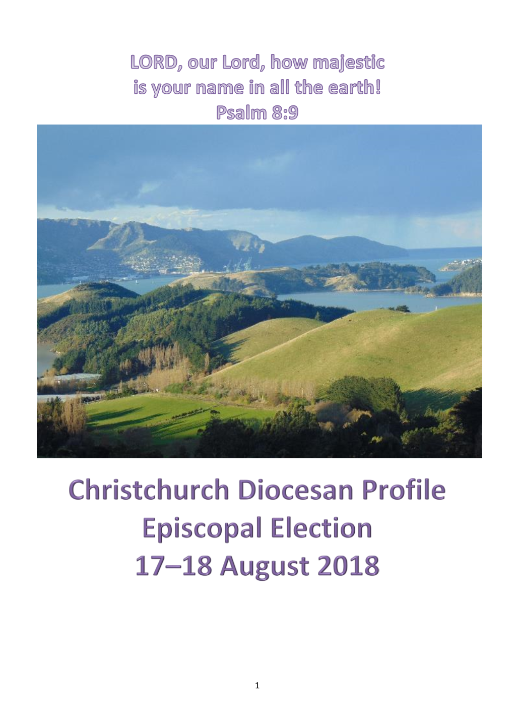 Anglicanism in the Christchurch Diocese