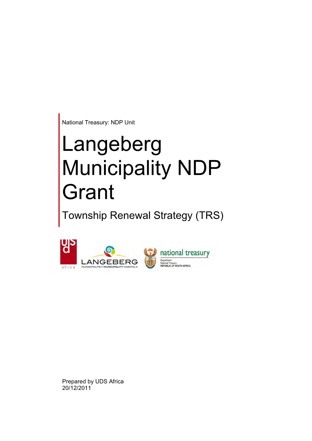 Township Renewal Strategy (TRS)