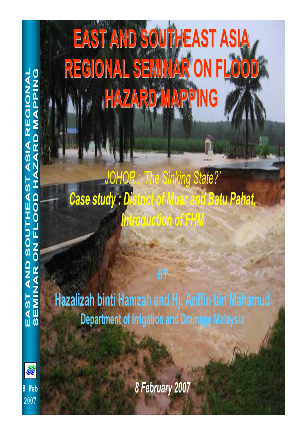 East and Southeast Asia Regional Seminar on Flood