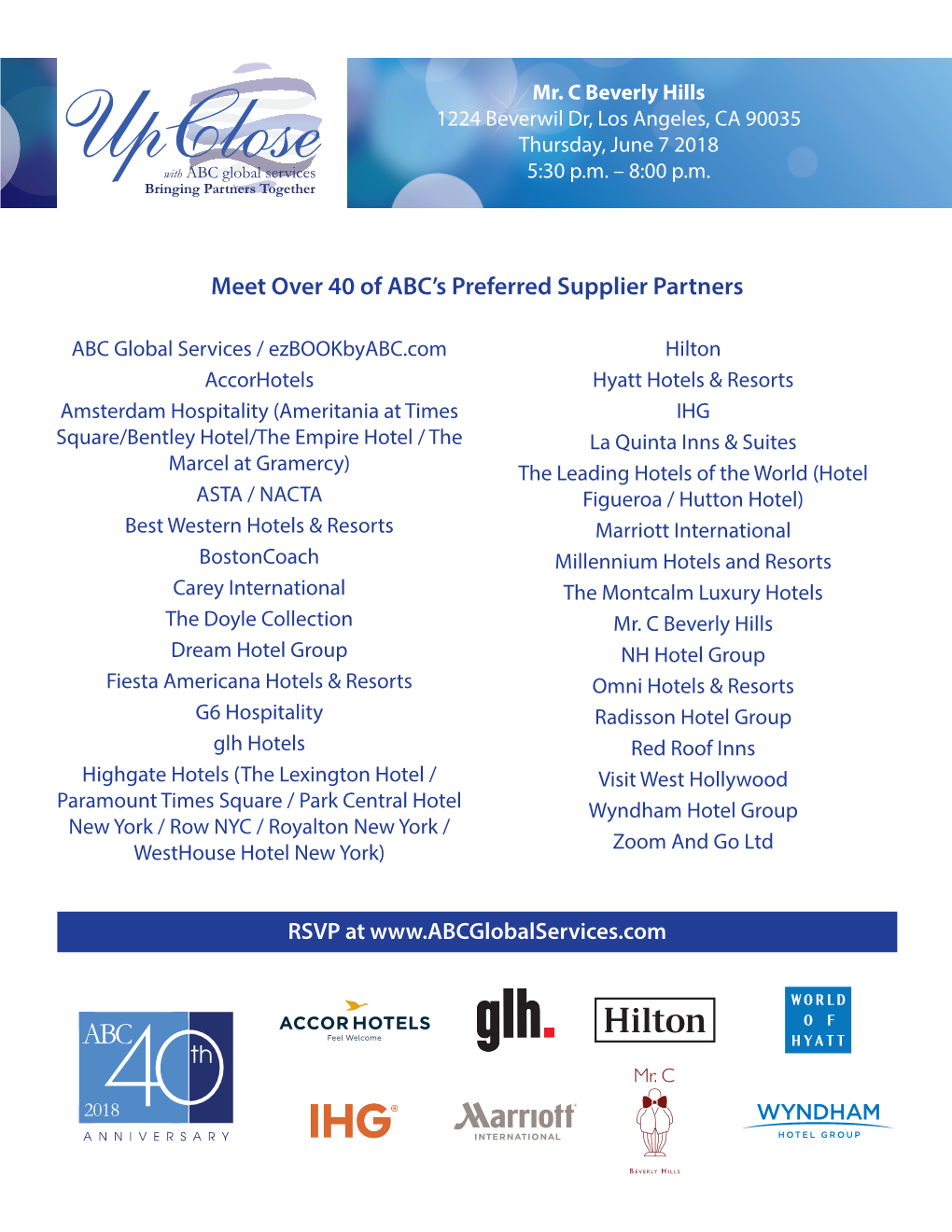 Meet Over 40 of ABC's Preferred Supplier Partners