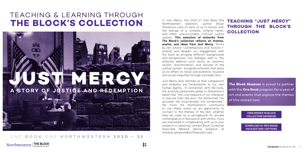 Teaching “Just Mercy” Through the Block's Collection
