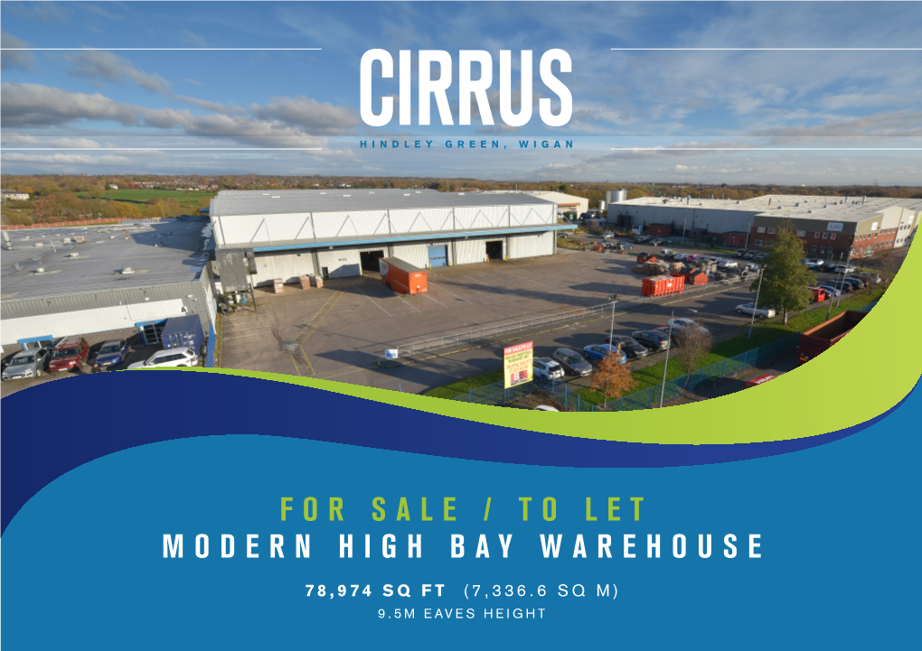 For Sale / to Let Modern High Bay Warehouse