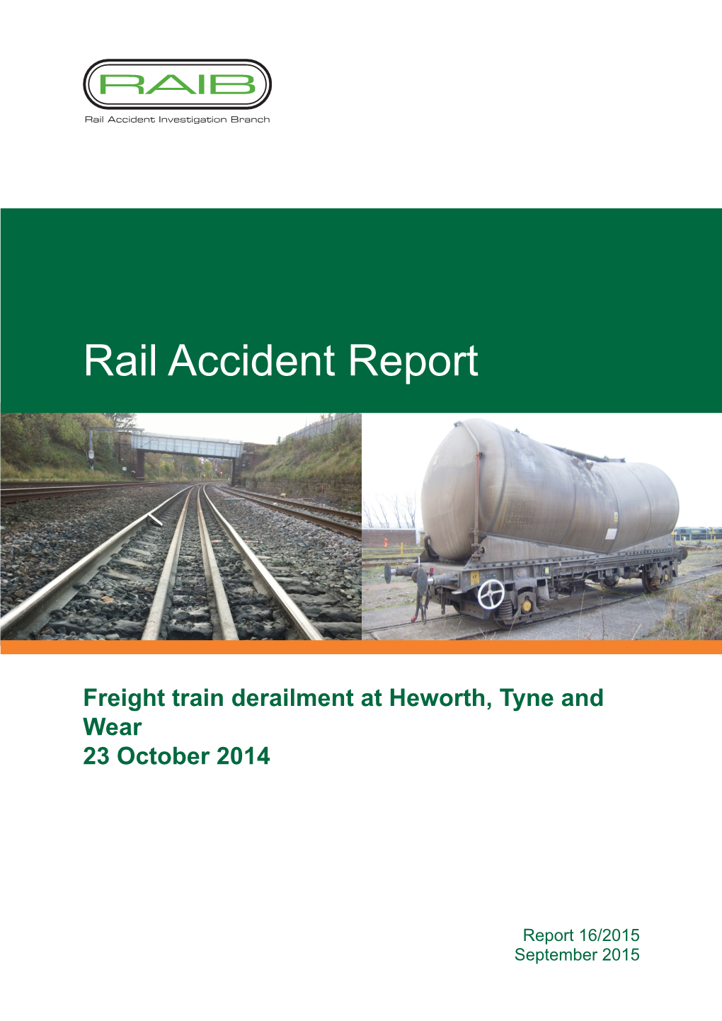 Rail Accident Report