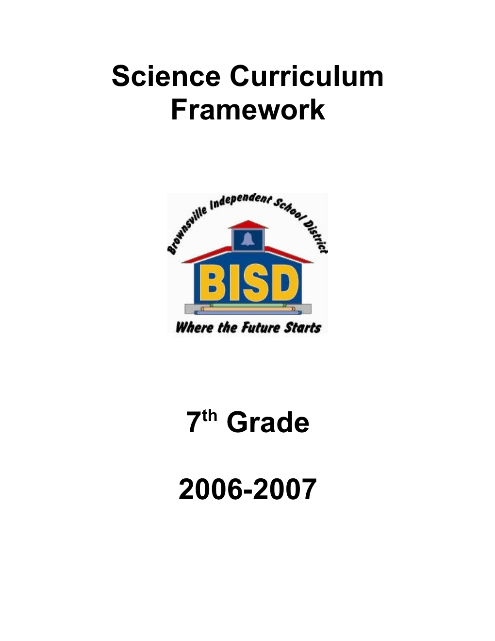 Science Curriculum Framework