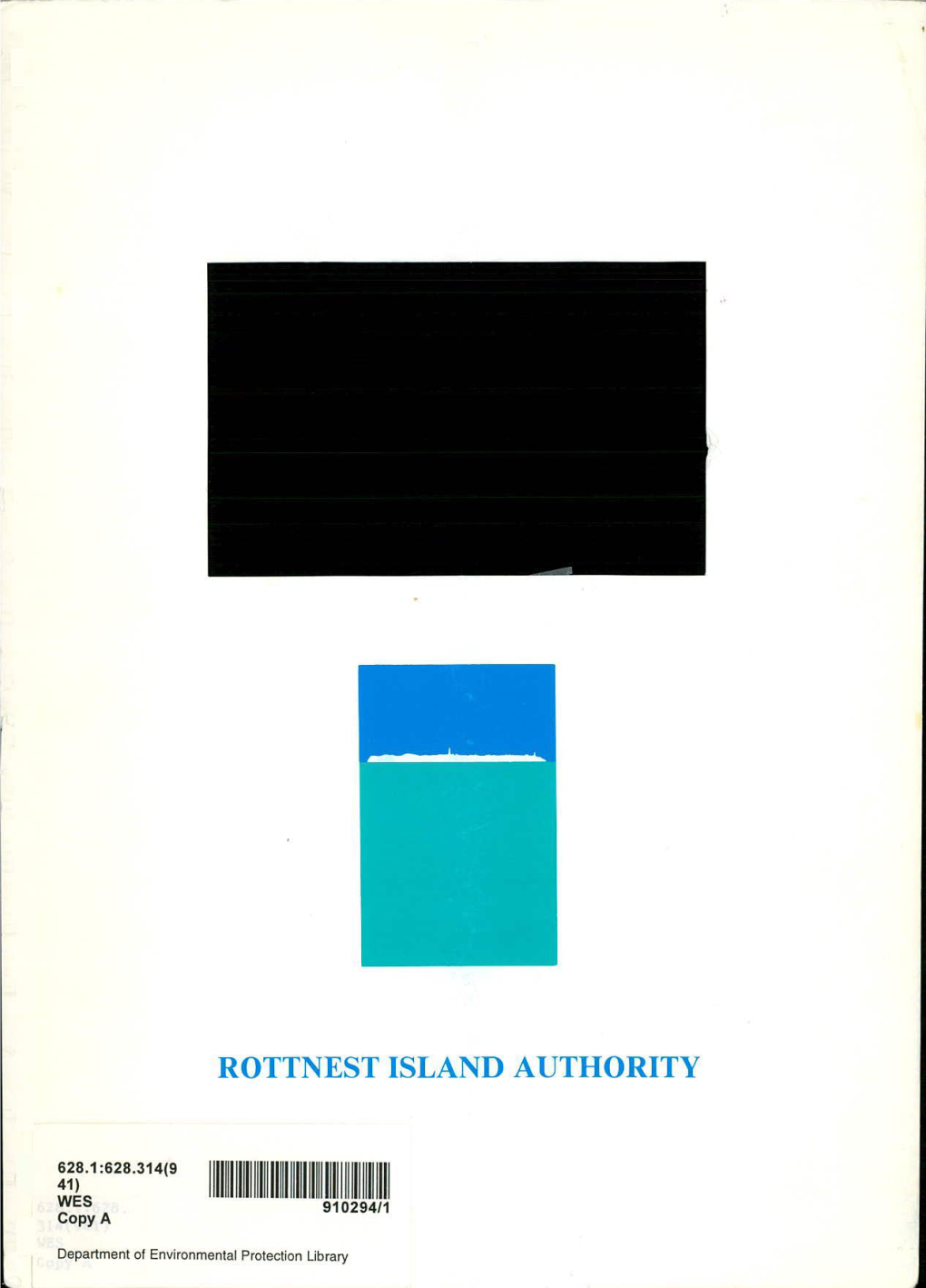 ROTTNEST Island AUTHORITY