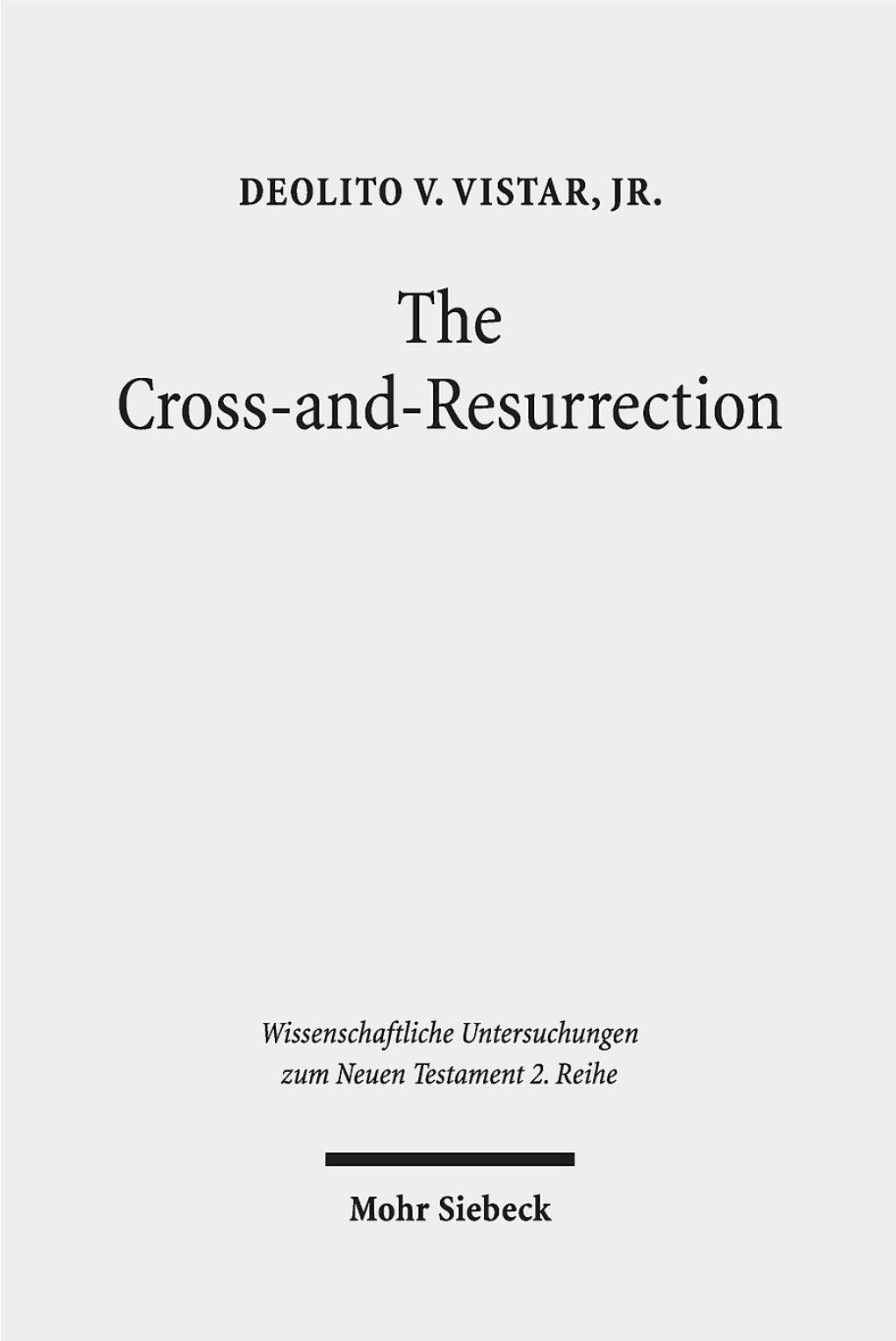 The Cross-And-Resurrection